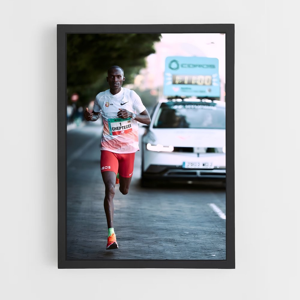 Poster La Course de l'Excellence – affiche Athlétisme (vue 2)
